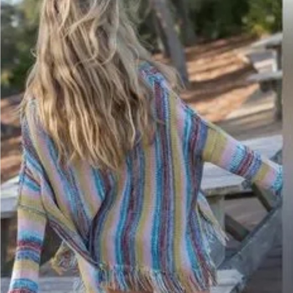 NWT NATURAL LIFE XL Vibrant Striped Sweater Beachy NEW Santa Fe all-season - Picture 10 of 10